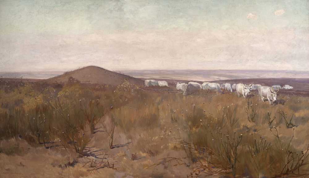 Burial mound (1912) - Józef Chełmoński