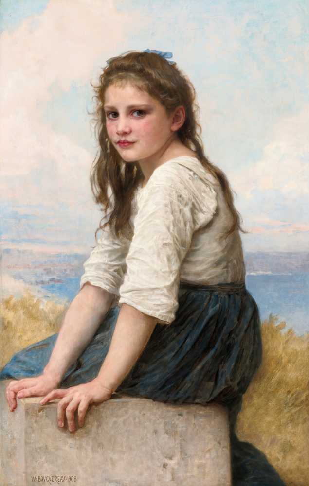 By the Sea (1903) - William-Adolphe Bouguereau