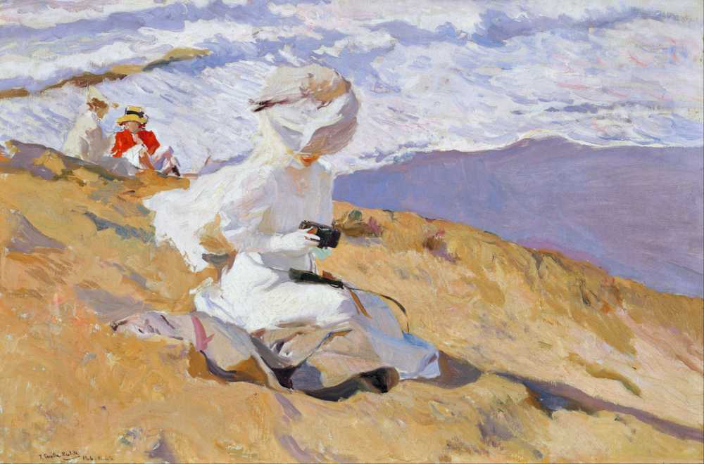 Capturing the moment (1906) - Joaquin Sorolla y Bastida