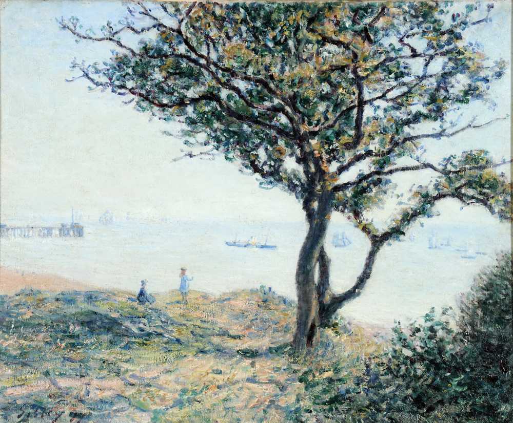 Cardiff Harbor (1897) - Alfred Sisley