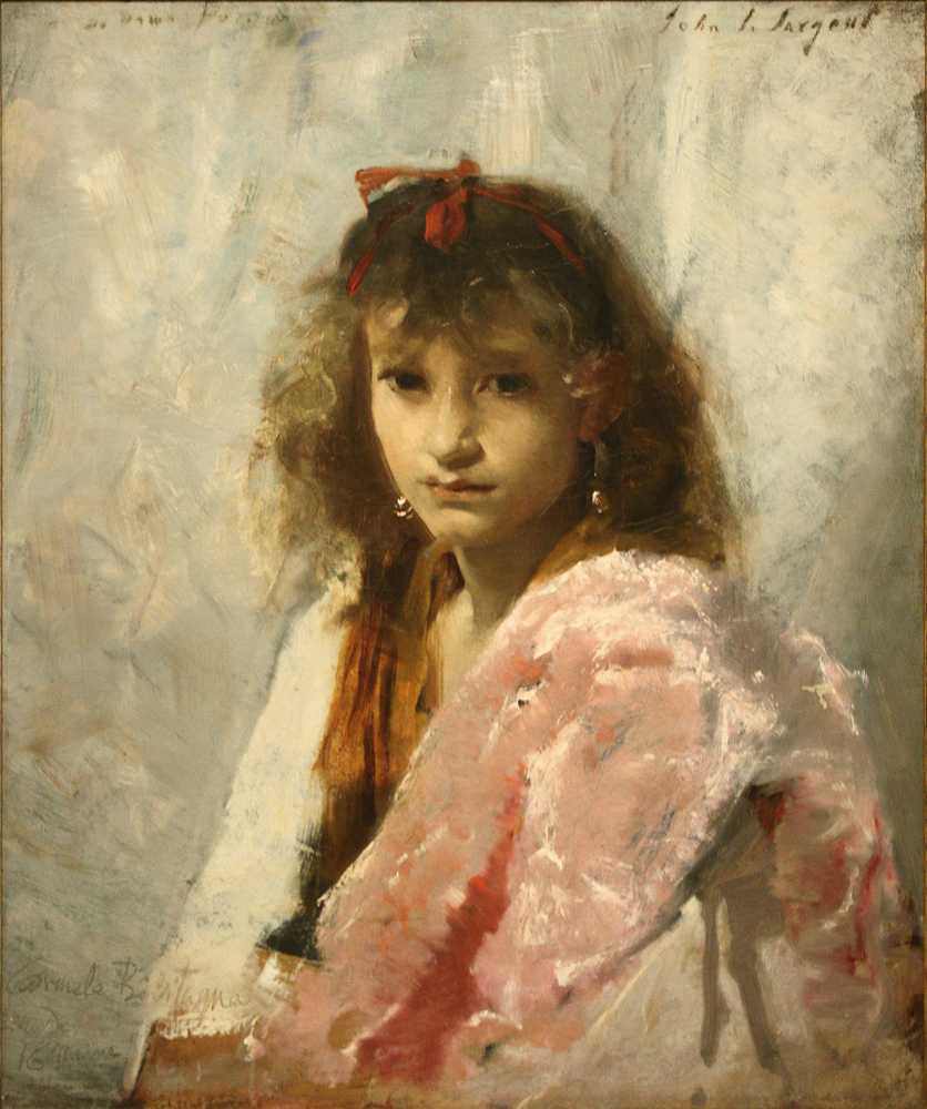 Carmela Bertagna (circa 1880) - John Singer-Sargent