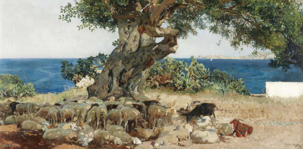 Carob Tree (1899) - Joaquin Sorolla y Bastida