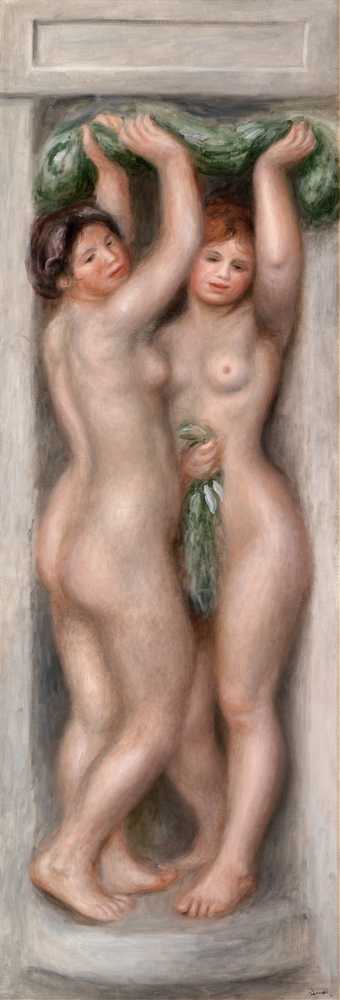 Caryatids (Cariatides) (c. 1910) - Auguste Renoir