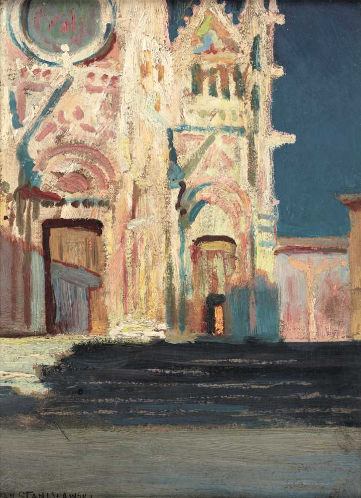 Cathedral in Sienna (1904) - Jan Stanisławski