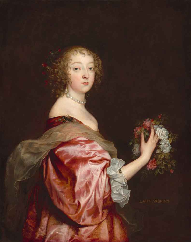 Catherine Howard, Lady de Aubigny - Antoon van Dyck