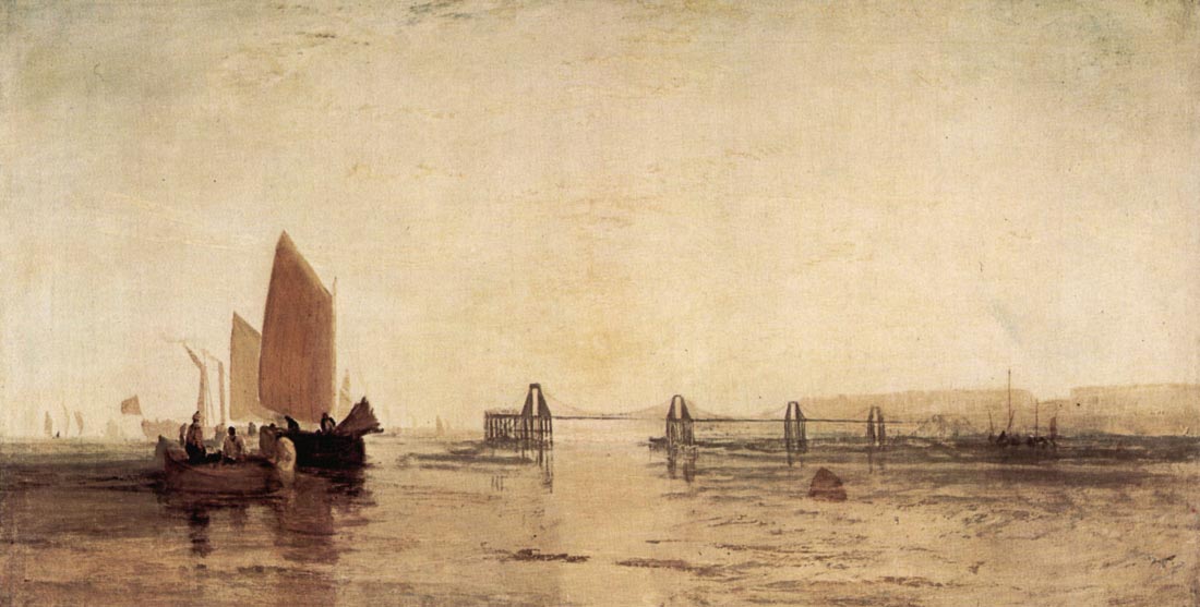 Chain pier, Brighton - Joseph Mallord Turner