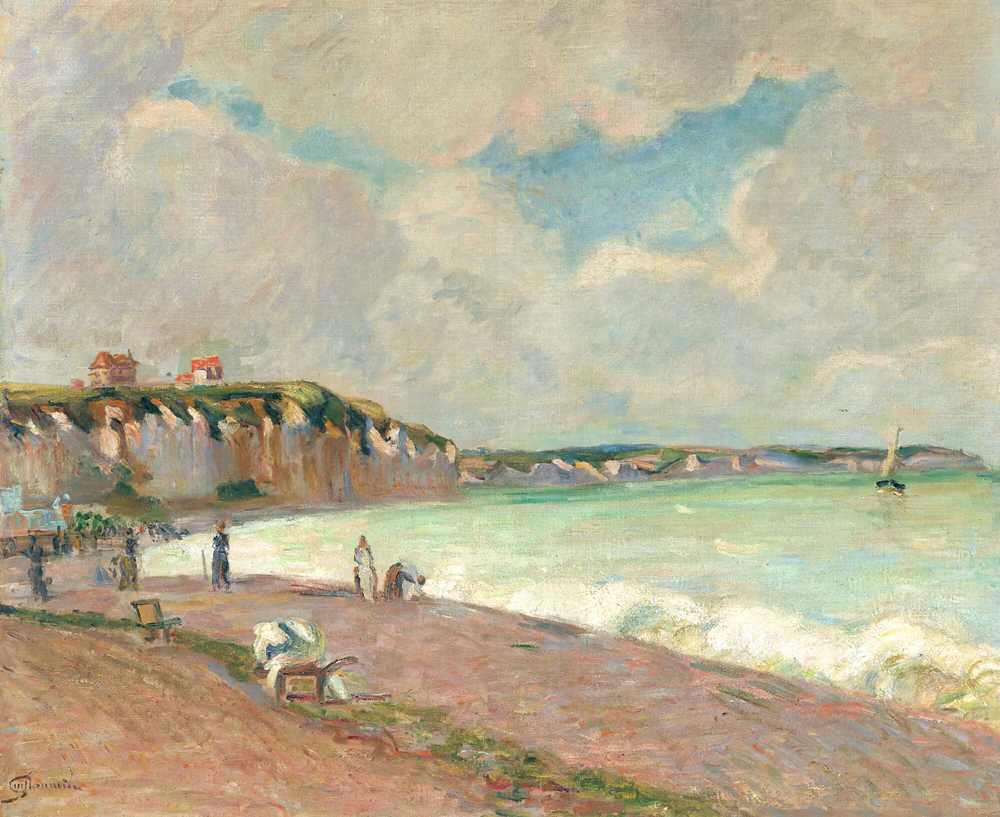 Channel Landscape (circa 1890) - Armand Guillaumin