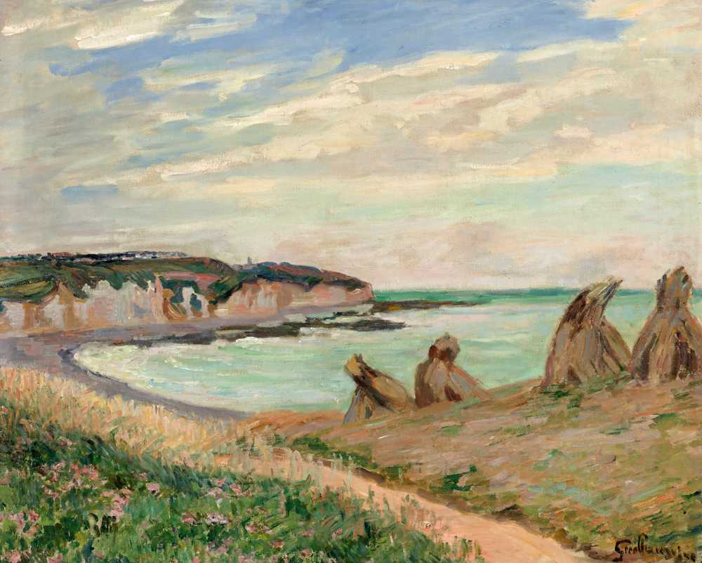 Channel Landscape (circa 1902) - Armand Guillaumin