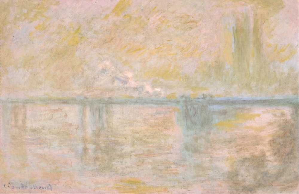 Charing-Cross Bridge in London (circa 1902) - Claude Monet