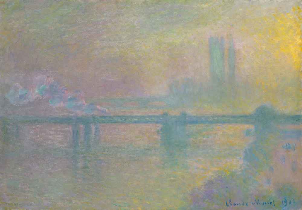 Charing Cross Bridge, London - Claude Monet