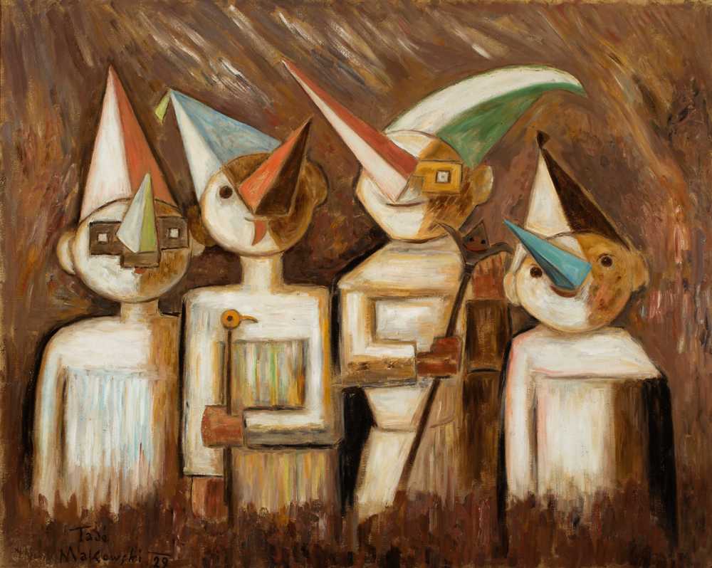 Children in disguises (1929) - Tadeusz Makowski