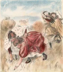 Children Playing Ball (1900) - Auguste Renoir