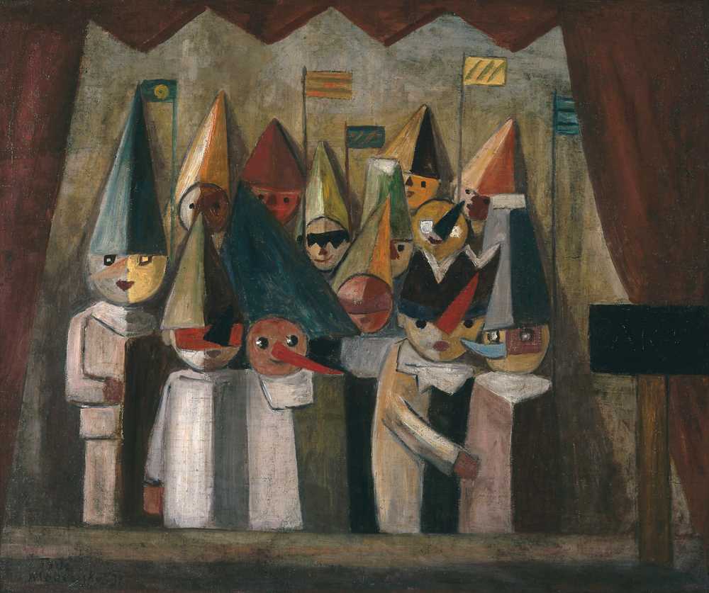 Children’s theatre (1931) - Tadeusz Makowski