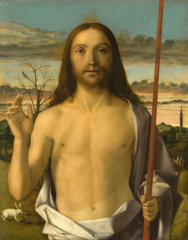 Christ Blessing (circa 1500) - Giovanni Bellini