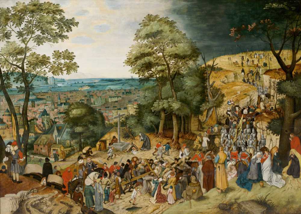Christ Carrying the Cross (1579-1638) - Pieter Brueghel Młodszy