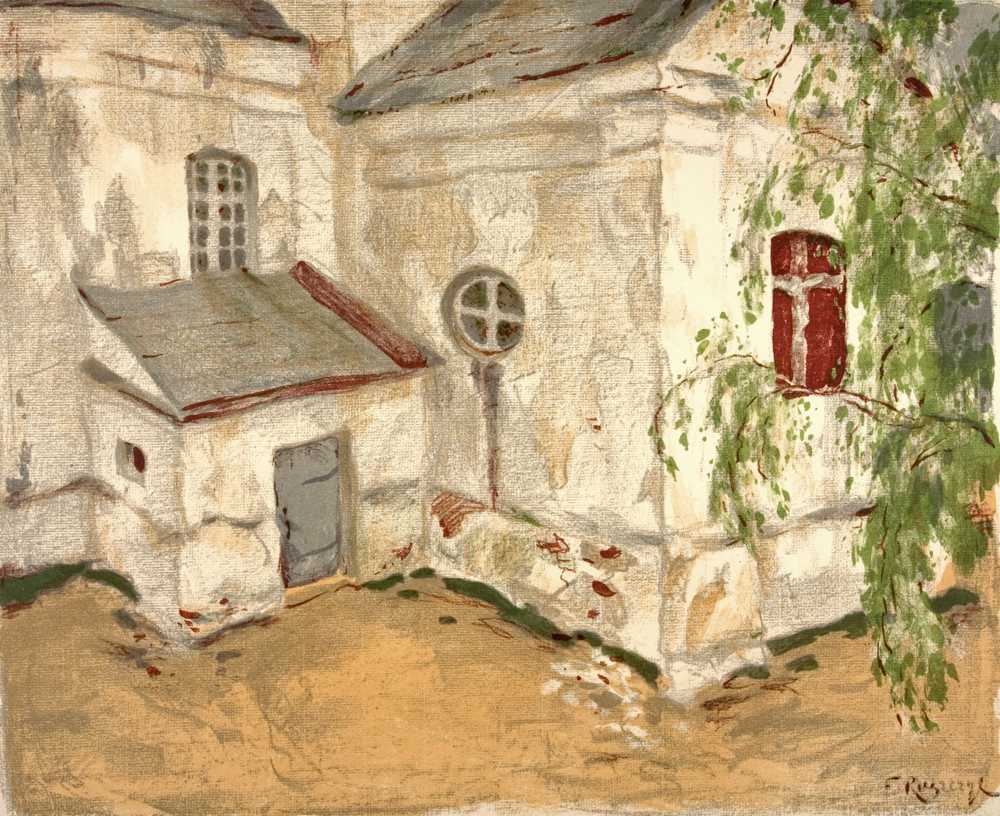 Church in Lithuania (1903) - Ferdynand Ruszczyc