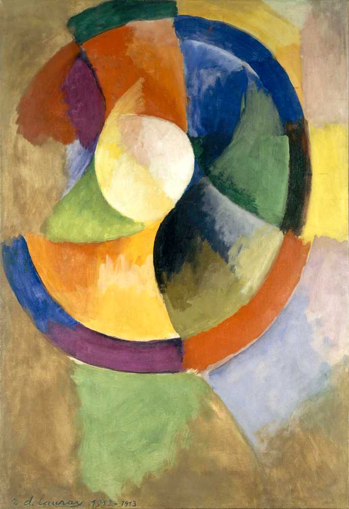 Circular shapes, Sun no. 2 (1912-13) - Robert Delaunay