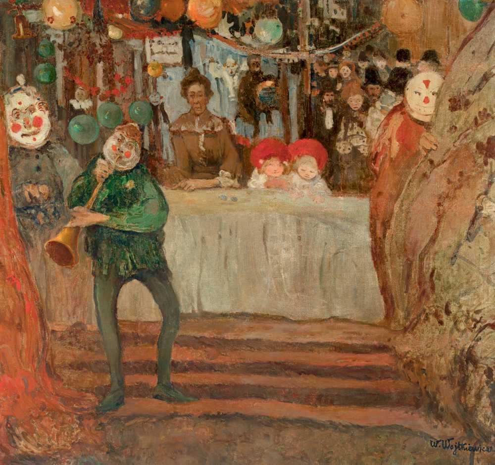 Circus – In front of the little theatre - Witold Wojtkiewicz