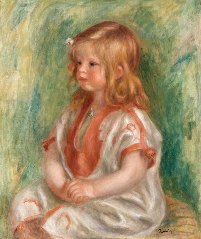 Claude Renoir (c. 1904) - Auguste Renoir
