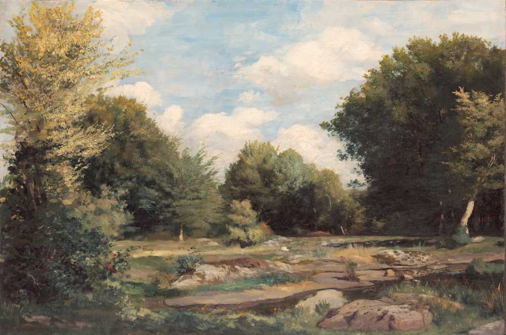Clearing in the Woods (1865) - Auguste Renoir
