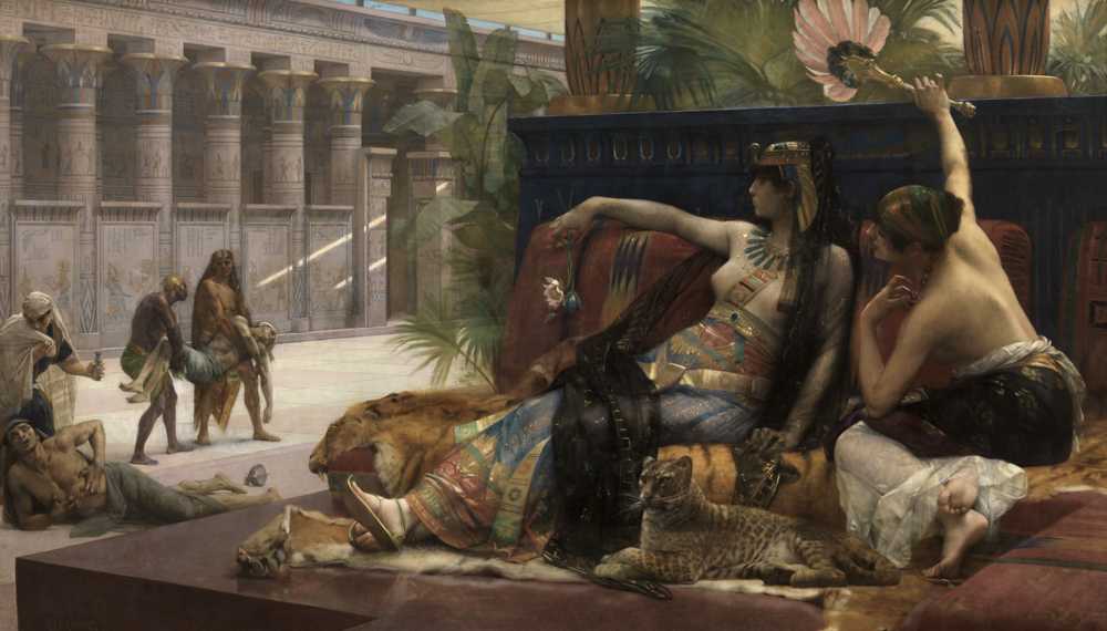 Cleopatra testing poisons on condemned prisoners (1887) - Alexandre Cabanel
