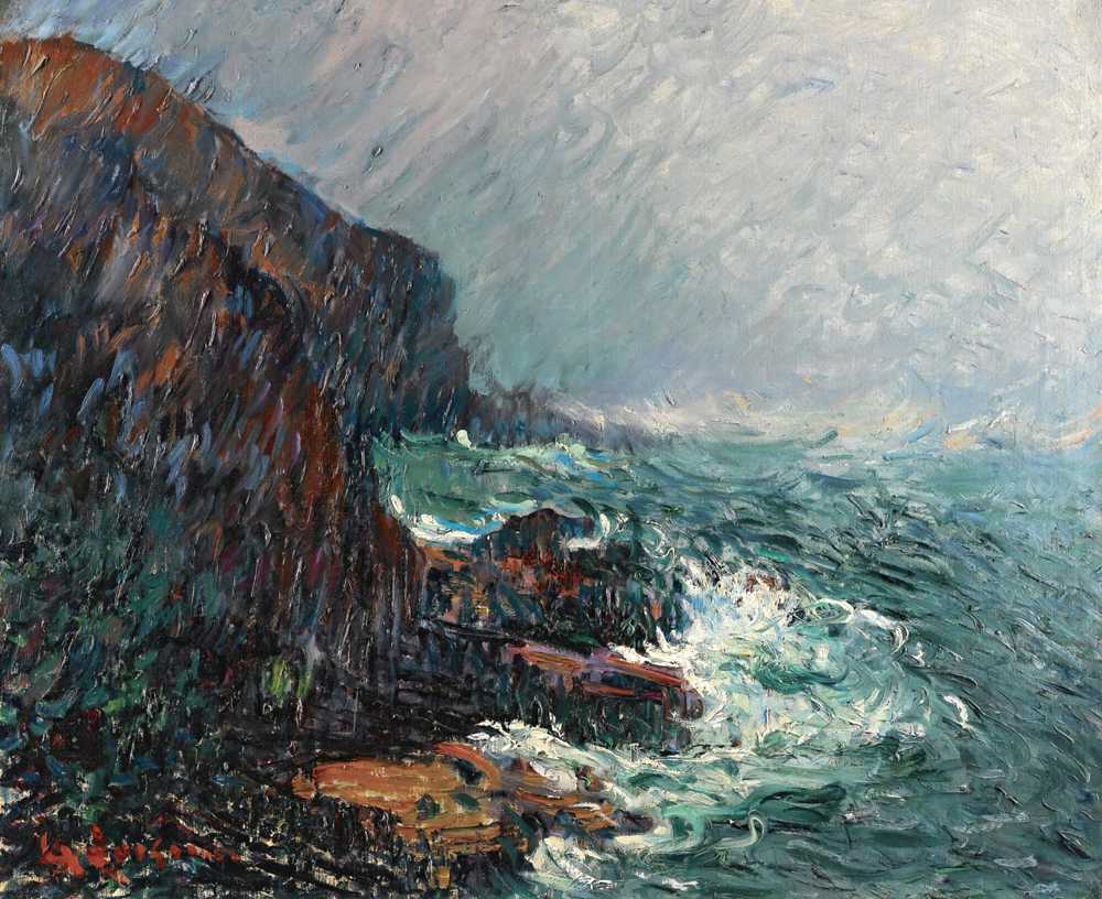 Cliffs In Normandy - Gustave Loiseau
