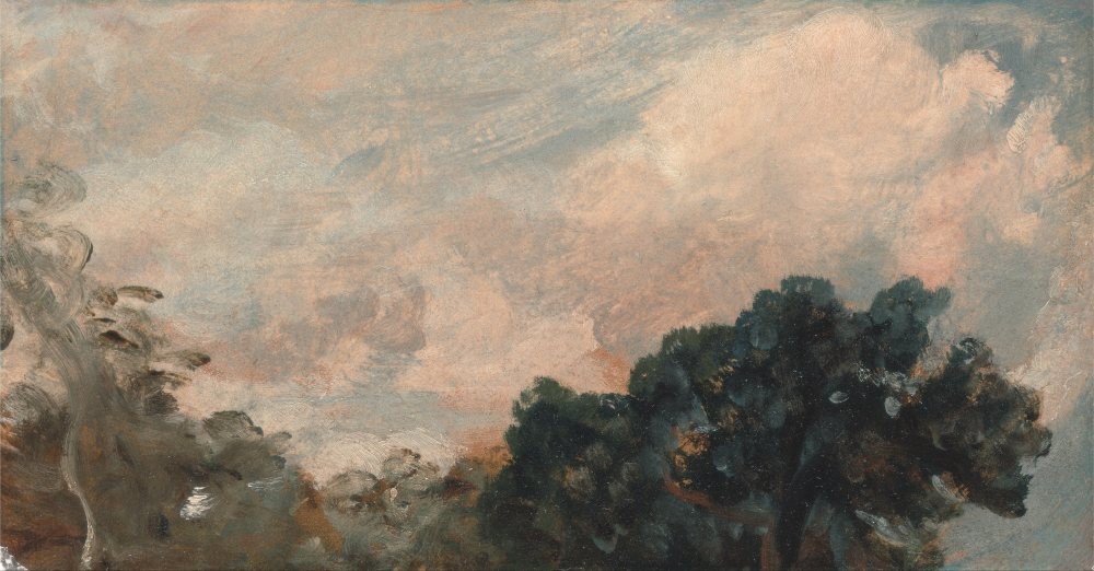 Cloud Study with Trees - John Constable