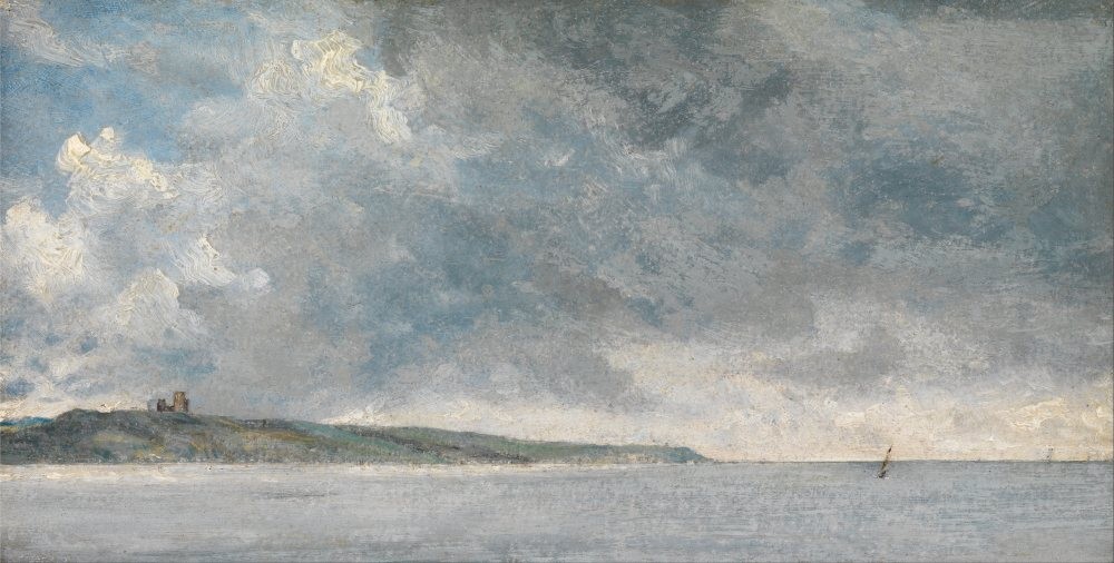 Coastal Scene with Cliffs - John Constable