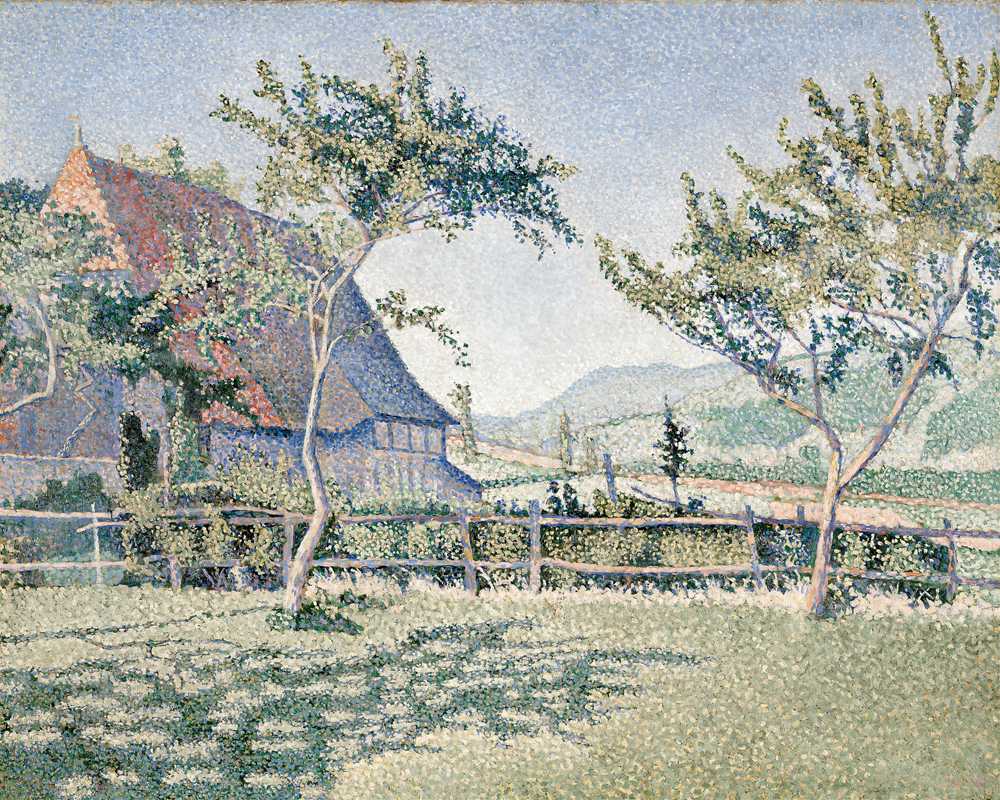 Comblat-le-Chateau, the Meadow (Le Pre), Opus 161 (June–July 1887) - Signac