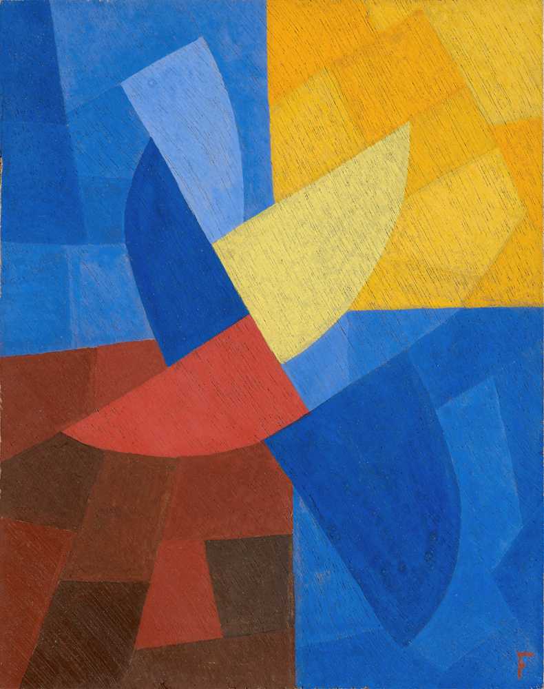 composition (around 1932) - Otto Freundlich