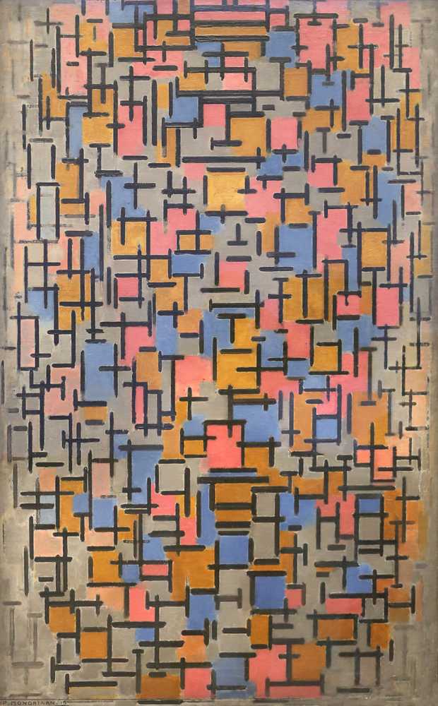 Composition (1916) - Piet Mondrian