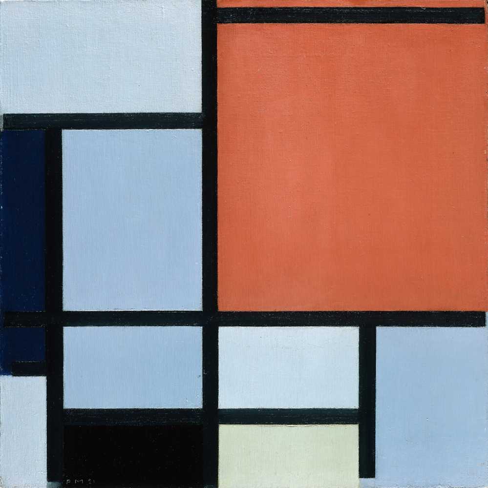 Composition (1921) - Piet Mondrian