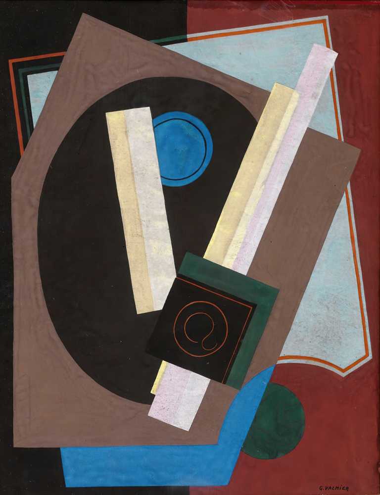 Composition, Decorative Pattern (ca 1925-1930) - Georges Valmier
