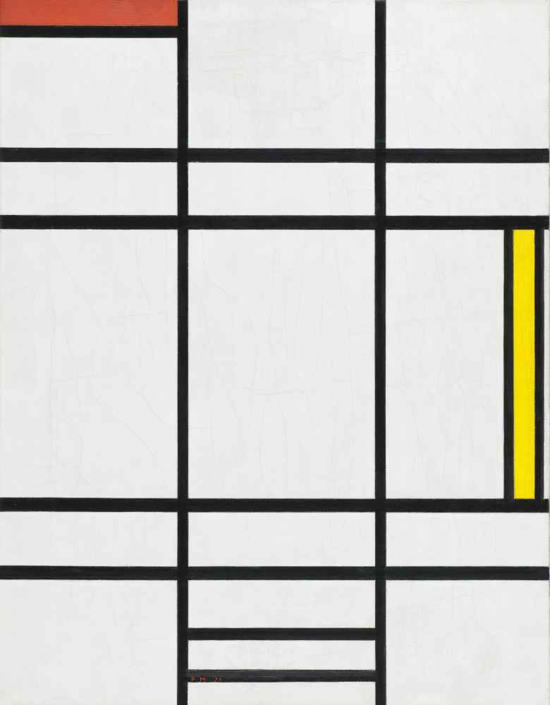 Composition in White, Red, and Yellow - Piet Mondrian