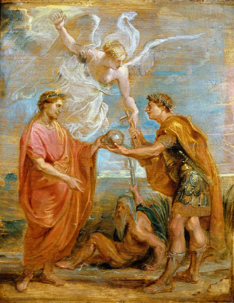 Constantius Appoints Constantine As His Successor (1622) - Peter Paul Rubens