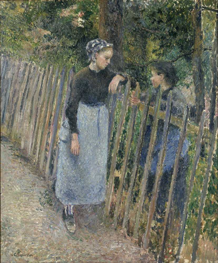Conversation - Camille Pissarro