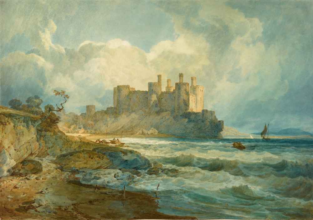 Conway Castle, North Wales - Joseph Mallord William Turner
