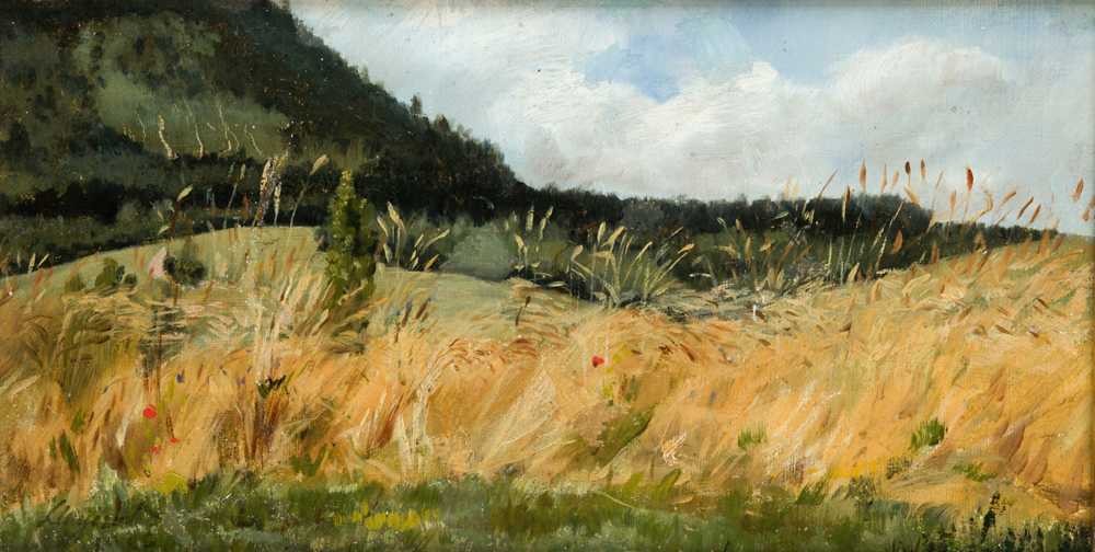 Corn-Field (1885) - Leon Wyczółkowski