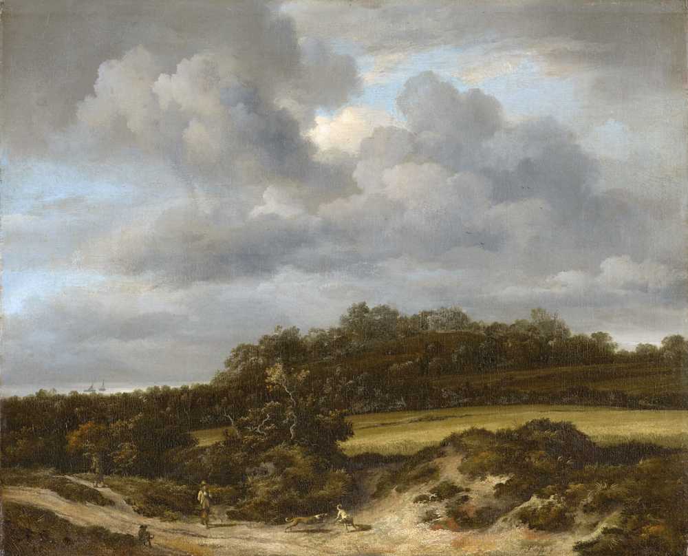 Cornfield (1660s) - Jacob Isaacksz van Ruisdael