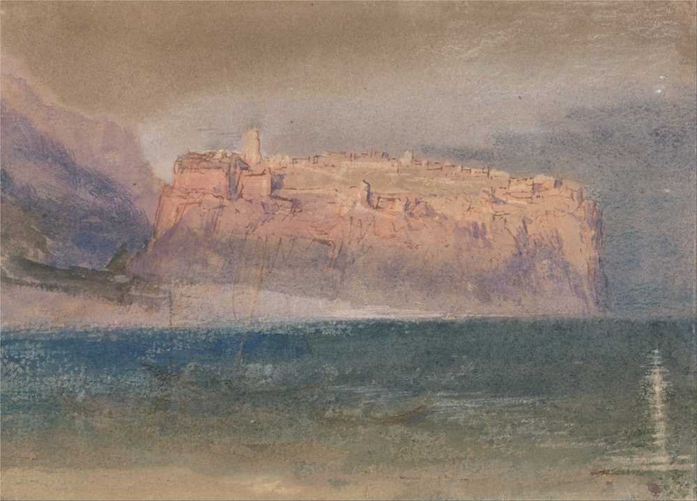 Corsica (between 1830 and 1835) - Joseph Mallord William Turner