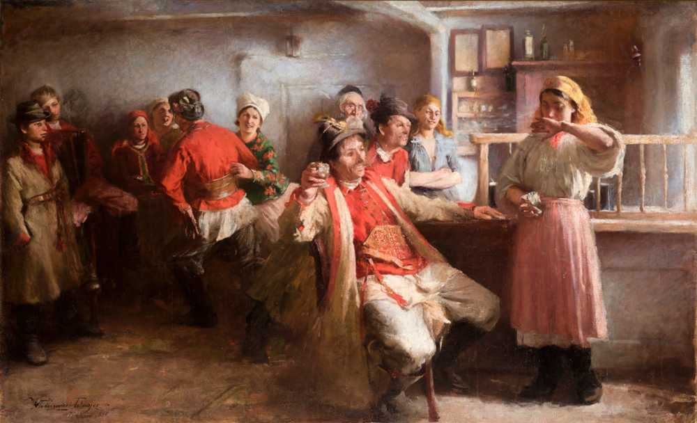 Courtship (1894) - Włodzimierz Tetmajer