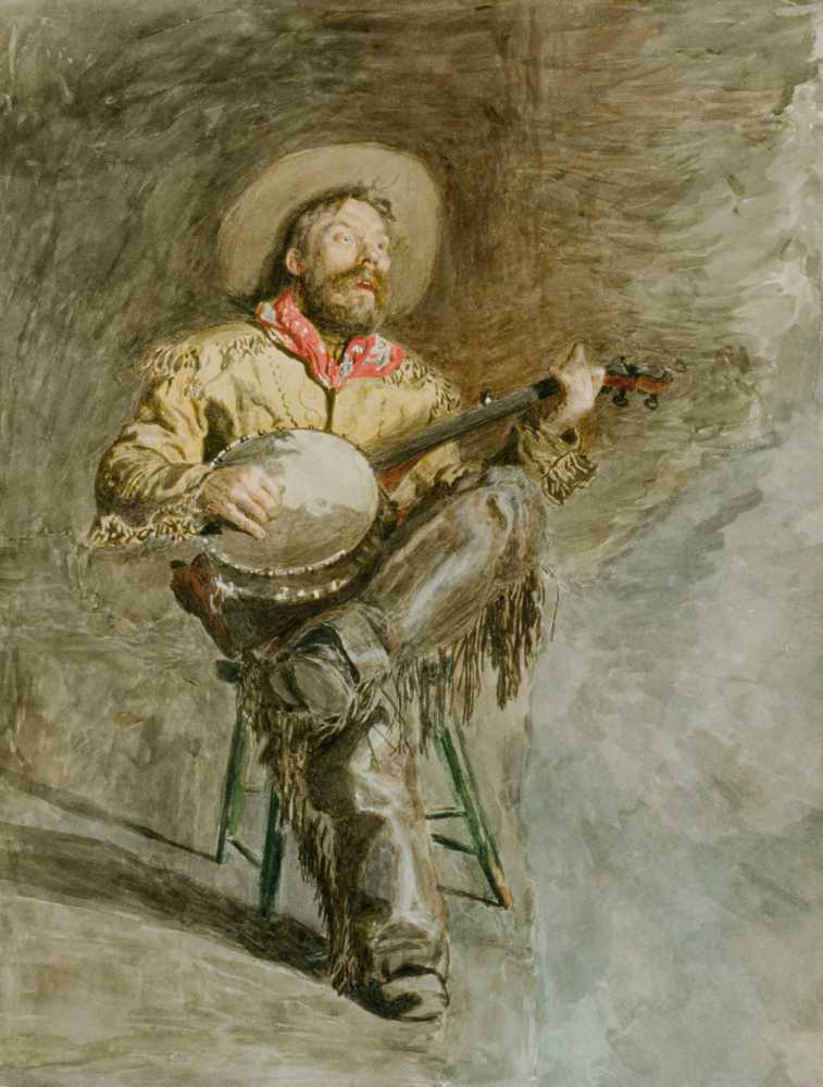 Cowboy Singing (ca. 1892) - Thomas Eakins