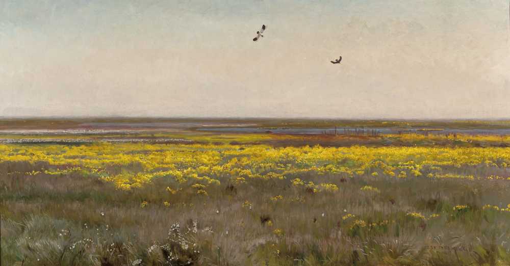 Cowslips (1908) - Józef Chełmoński
