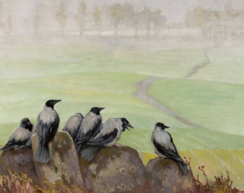 Crows – Council of Seniors (1923) - Kazimierz Stabrowski