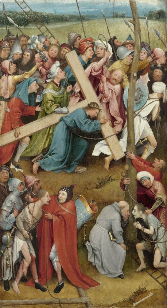 Crucifixion transmission (Christ on Calvary) - Bosch