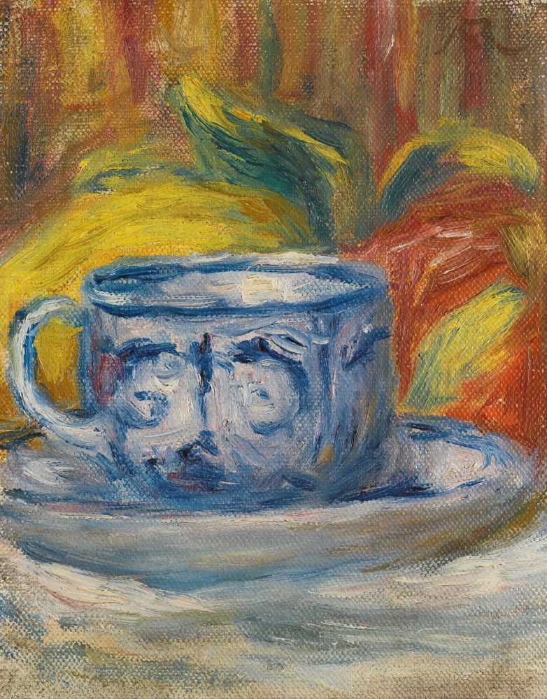 Cup And Fruits (circa 1910) - Auguste Renoir