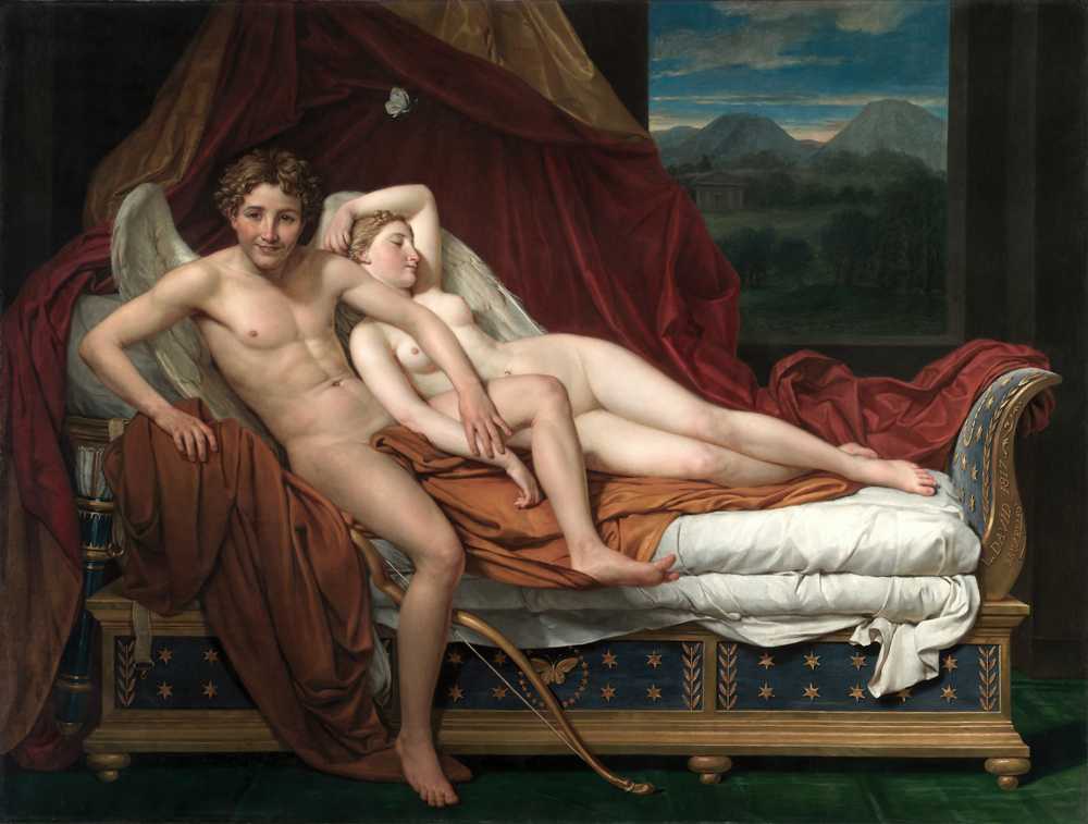 Cupid and Psyche (1817) - Jacques-Louis David