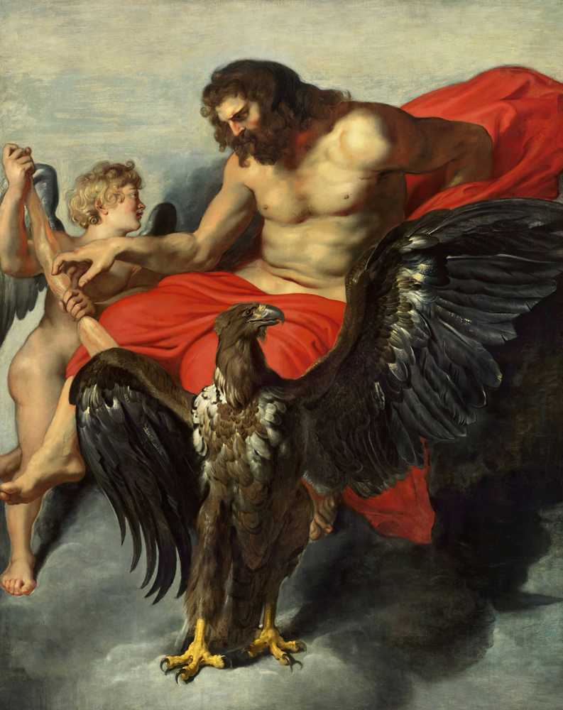 Cupid Supplicating Jupiter (ca. 1611–15) - Peter Paul Rubens