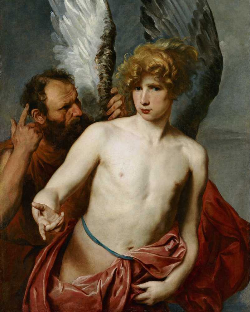 Daedalus And Icarus (1615 - 1625) - Antoon Van Dyck