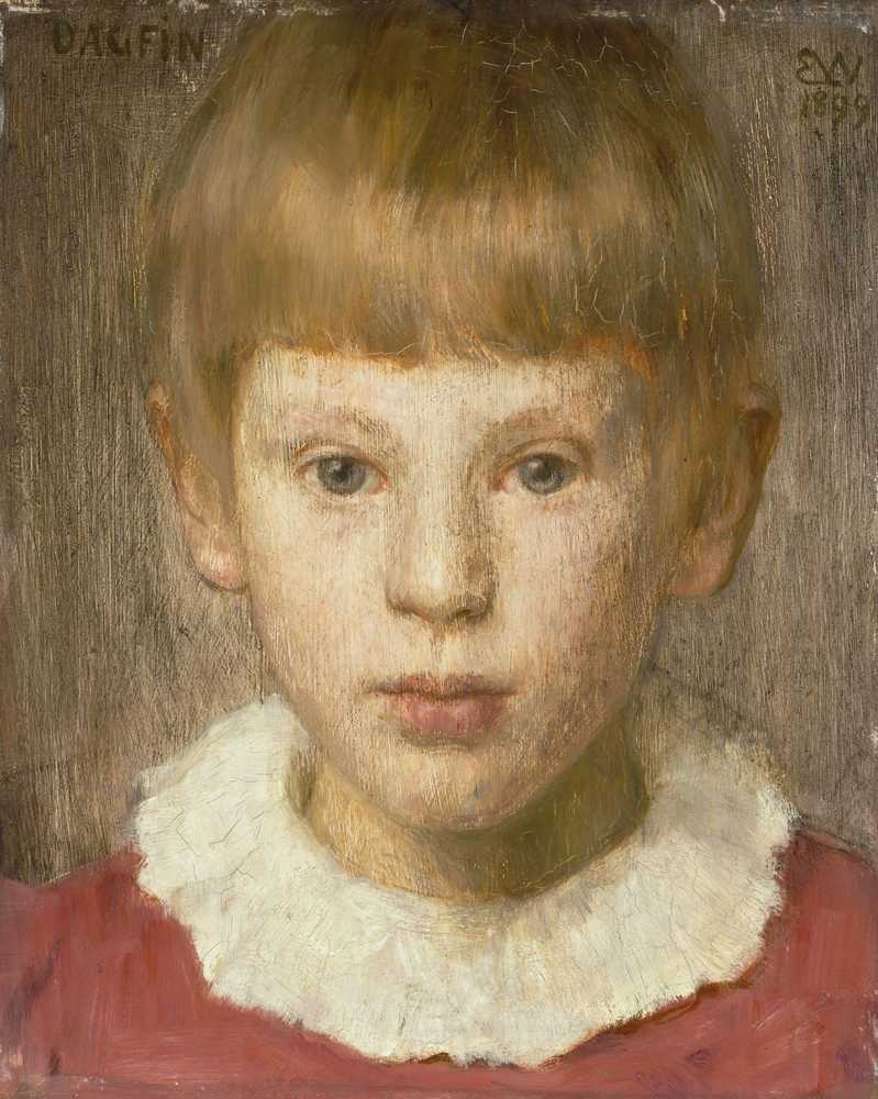 Dagfin, the Artist’s Son (1899) - Erik Werenskiold
